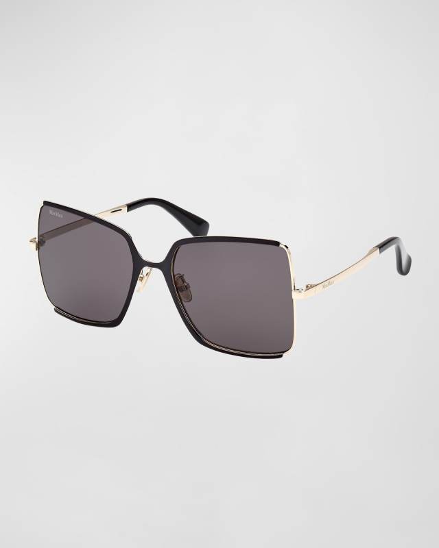 WEHO Metal & Acetate Butterfly Sunglasses
